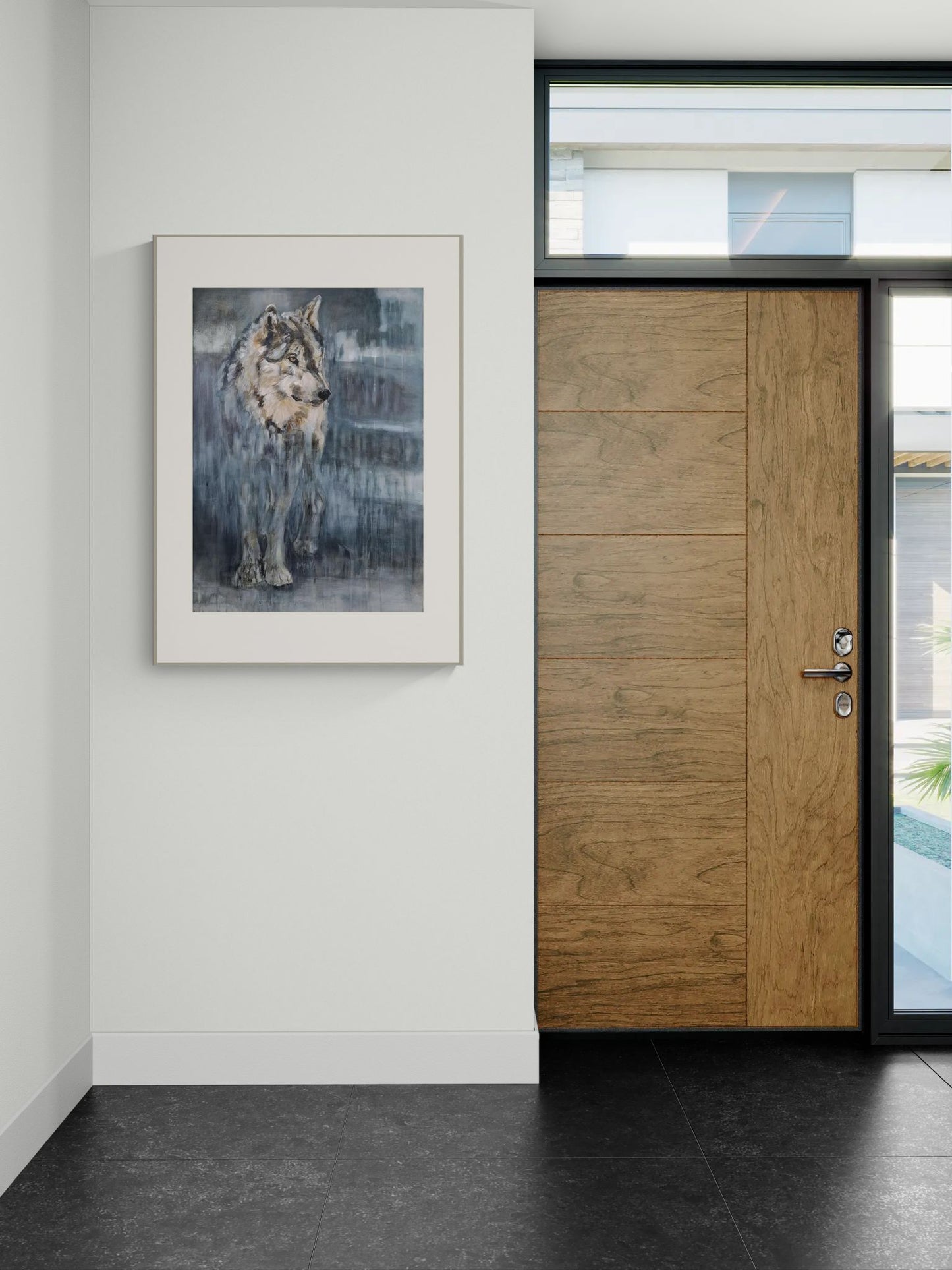Contemplatie - fine art print van wolf (collectie Presence)